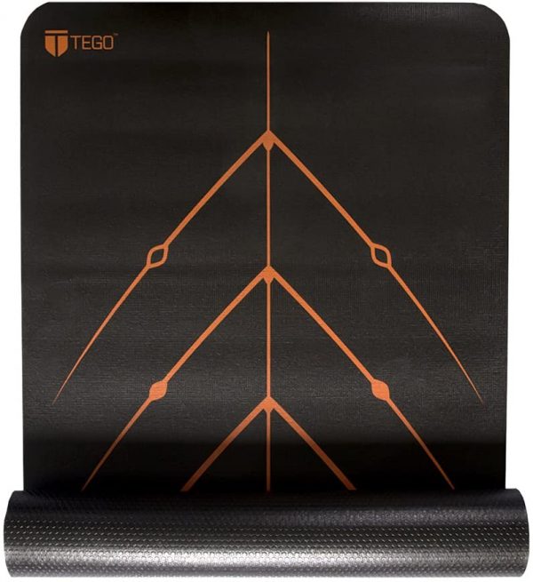 TEGO Stance Truly Reversible Mat with GuideAlign 5mm Thick Ayurveda Yoga World 1