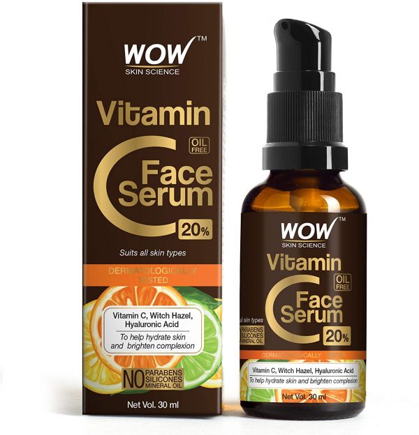 WOW Skin Science Vitamin C Serum Skin Clearing Serum Ayurveda Yoga World 1