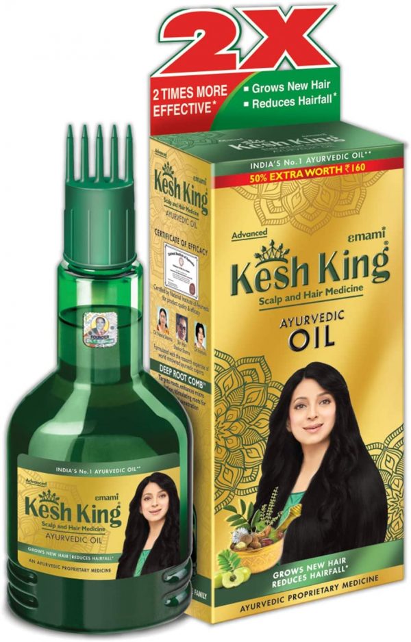 Kesh King Ayurvedic Anti Hairfall Hair Oil 300ml Ayurveda Yoga World 1