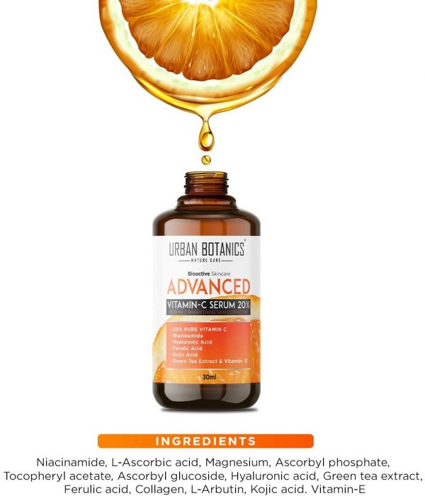 UrbanBotanics Advanced Vitamin C Face Serum Ayurveda Yoga World 1