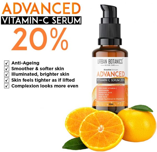 UrbanBotanics Advanced Vitamin C Face Serum Ayurveda Yoga World 3