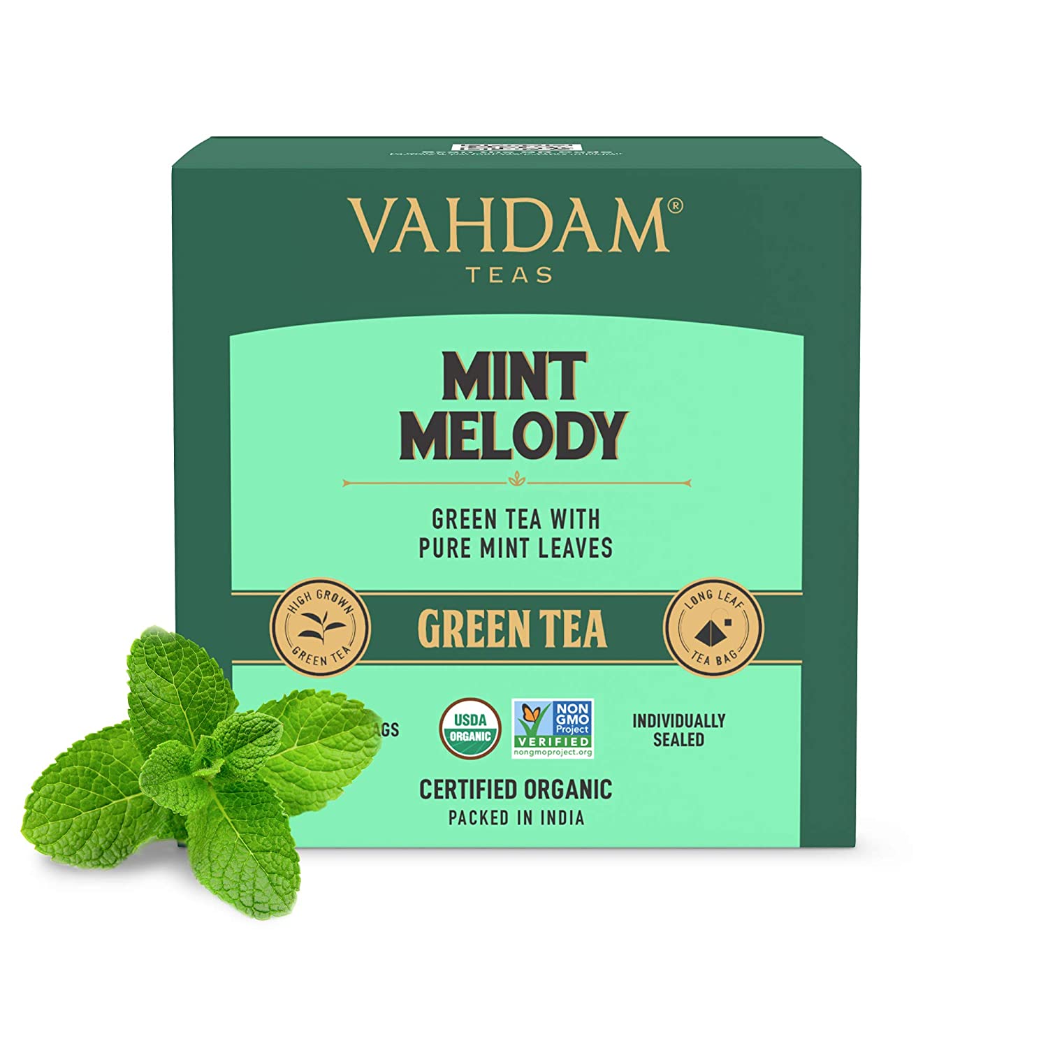 VAHDAM Organic Mint Tea Spearmint Tea and Peppermint Tea Blend (15TB) Ayurveda Panchakarma VAHDAM Organic Mint Tea Spearmint Tea and Peppermint Tea Blend (15TB) Ayurveda Panchakarma