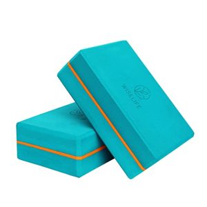 Ayurveda Yoga World WiseLife Teal Yoga Block 1