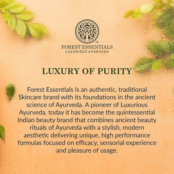 Ayurveda Yoga World Forest Essentials Delicate Facial Cleanser Mashobra Honey Lemon Rosewater 6