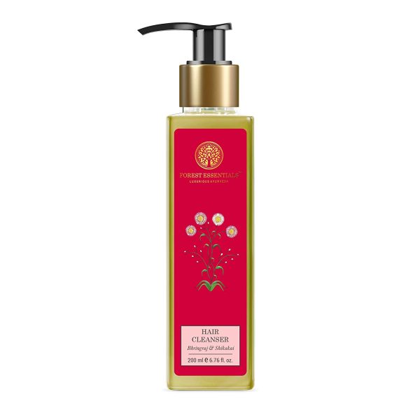 Forest Essentials Hair Cleanser Bhringraj Shikakai Shampoo Ayurveda Yoga World 2